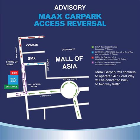 Advisory on MAAX Bldg. Parking .